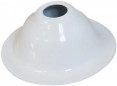 Cono a rosetta diametro 14x32 mm, rivestimento in rilsan bianco, 50 pezzi