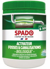 Traitement bio fosses septiques et entretien canalisations, 500g