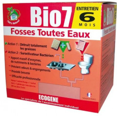 Bio dose activateur fosses septiques x24