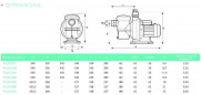 Pompa filtro monofase PULSO 2,5 hp