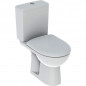  Geberit Renova Rimfree pacchetto WC a pavimento, scarico orizzontale, con sportello