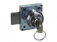 20mm cylinder lock for left or right door, two keys, L35xH40xEP9mm.