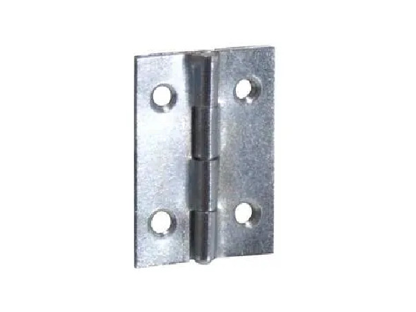 Rectangular hinge with 2 mm holes, L18 H25 mm, 4 pieces