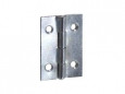 Rectangular hinge with 2 mm holes, L18 H25 mm, 4 pieces