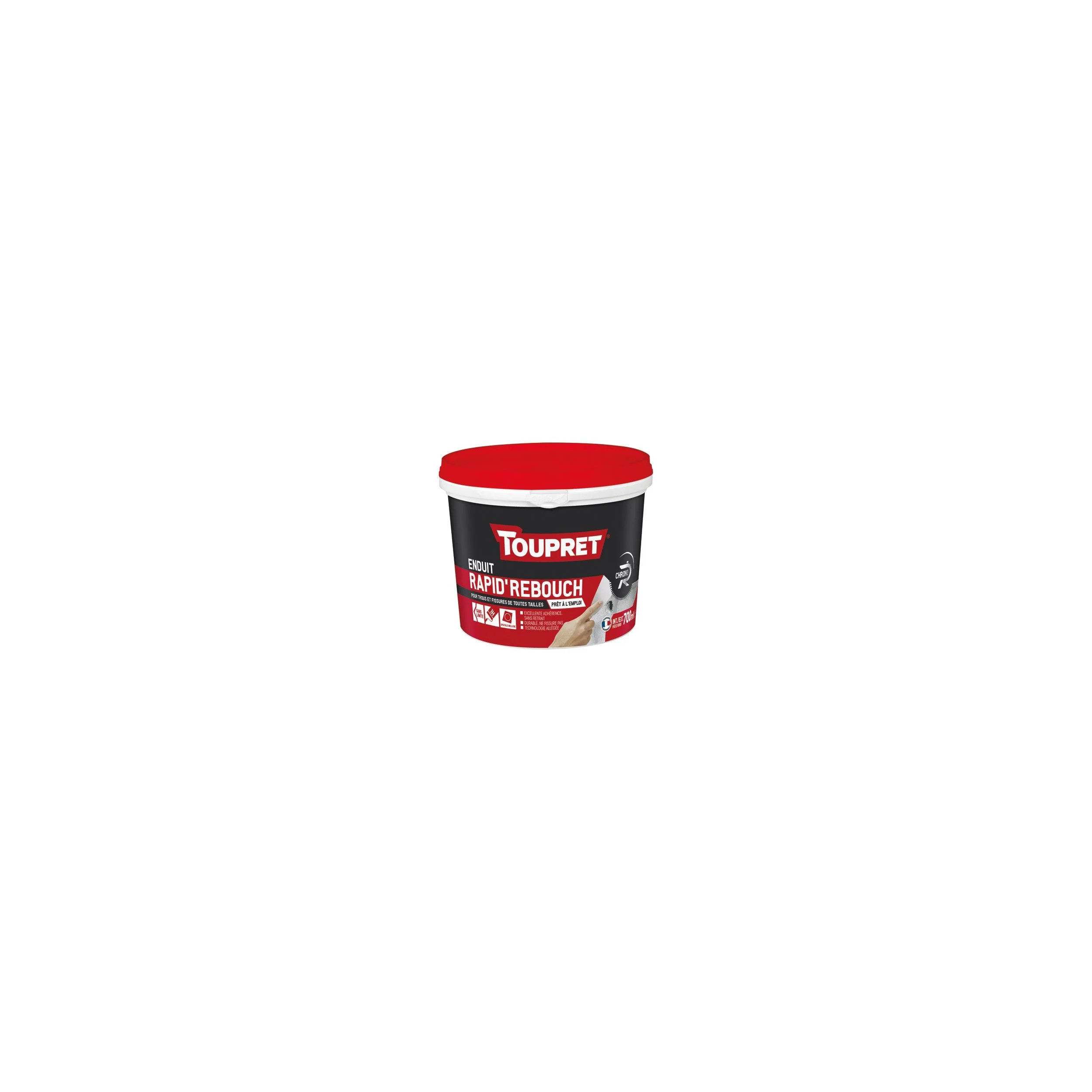 Stucco per vetri all\'olio di lino, barattolo da 1 kg