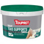 Enduit tous supports, intérieur et extérieur, pâte de 4kg, blanc