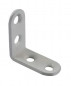 White epoxy chair bracket, 30x30x15 mm