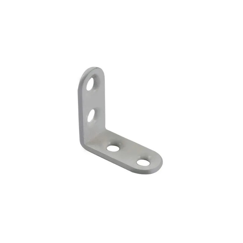 White epoxy chair bracket, 40x40x15 mm