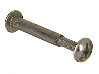 Ferrure de liaison pour caisson L27mm, perçage 5mm, épaisseur 28 à 40mm - 20 pièces.