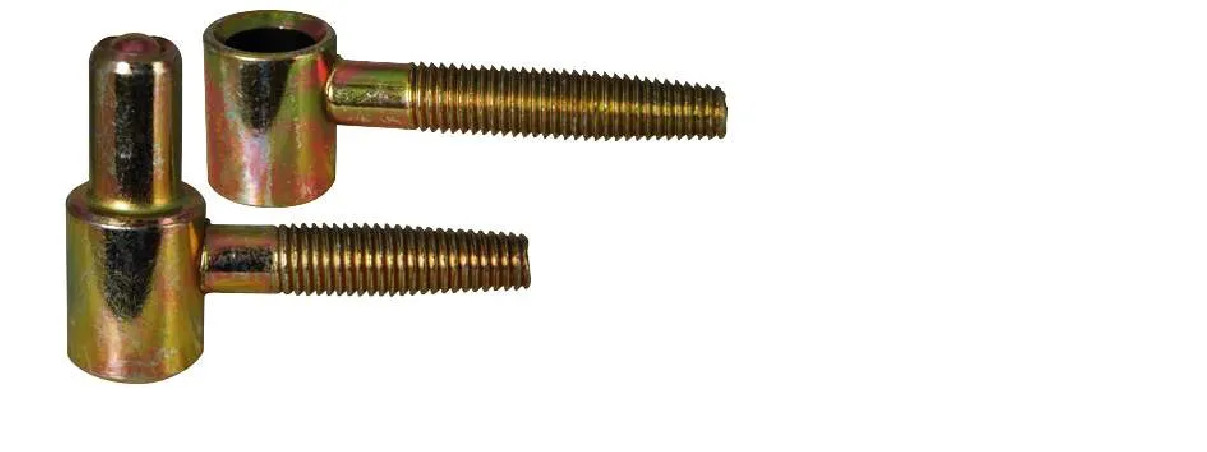 Fiche à visser mâle et femelle, diamètre de perçage 5.5mm H26xD9mm - 2 pièces.