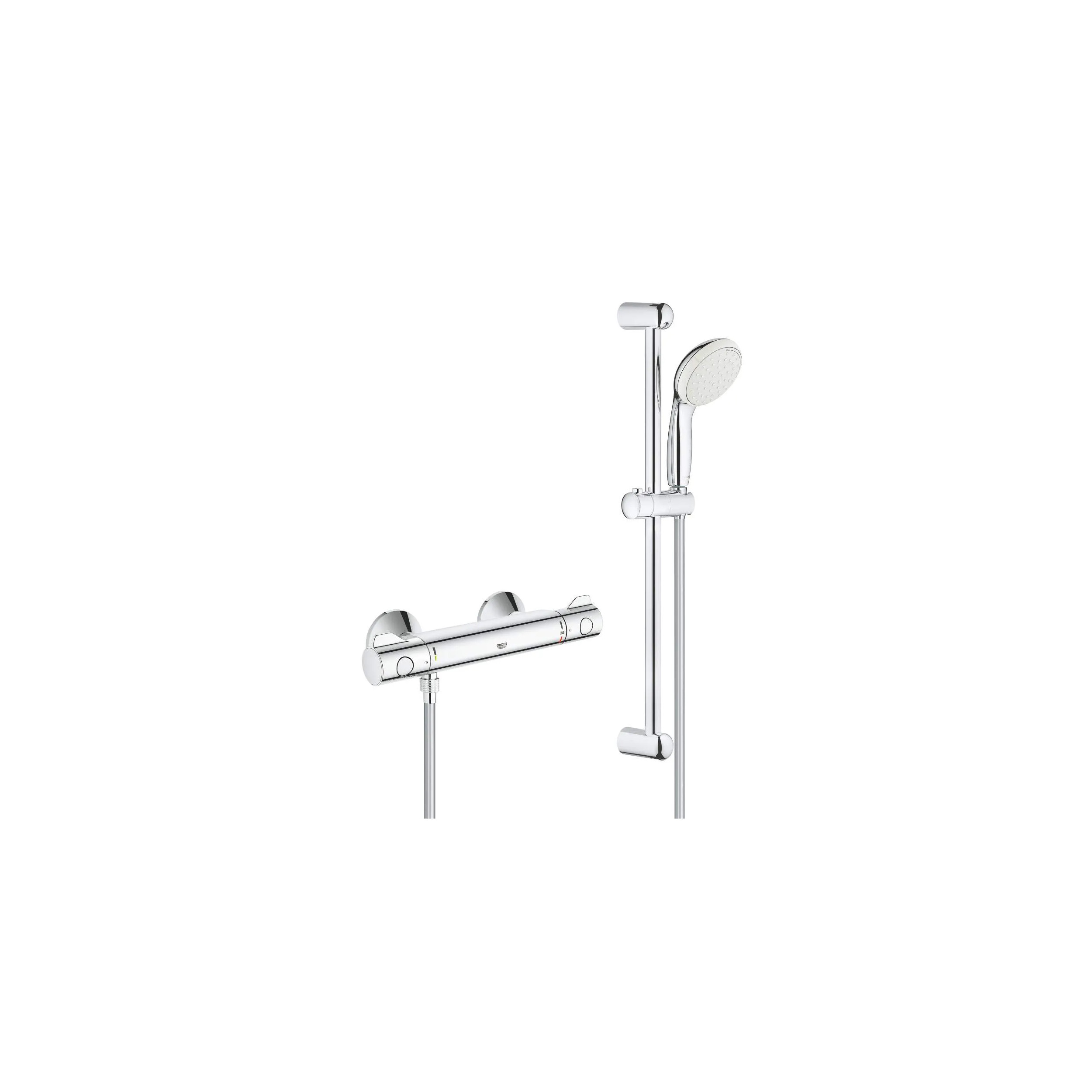 Mitigeur thermostatique G800 + ensemble de douche.