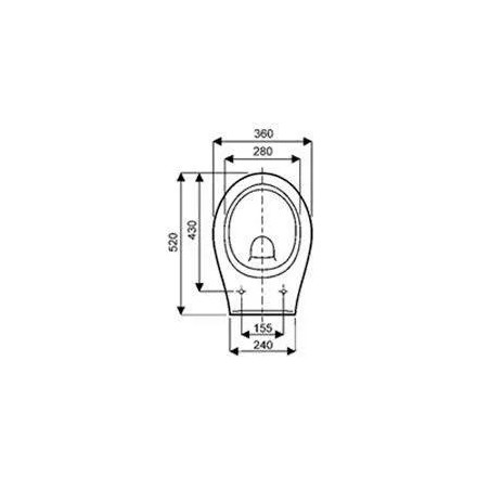 Cuvette suspendue Bastia