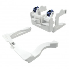 Support avec platine de commande levier réservoir WC encastré ALLIA, Better 760