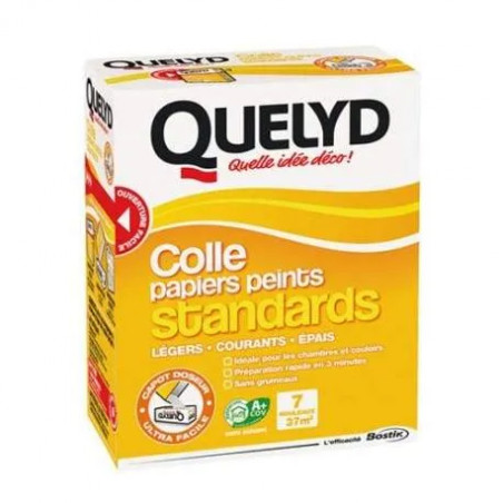 Colle à papiers peints standards, paquet de 250g.