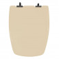 Abattant pour wc SELLES Cheverny, beige bahamas