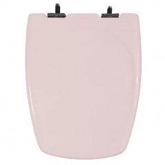 Asiento de inodoro SELLES Cheverny, reflejo rosa