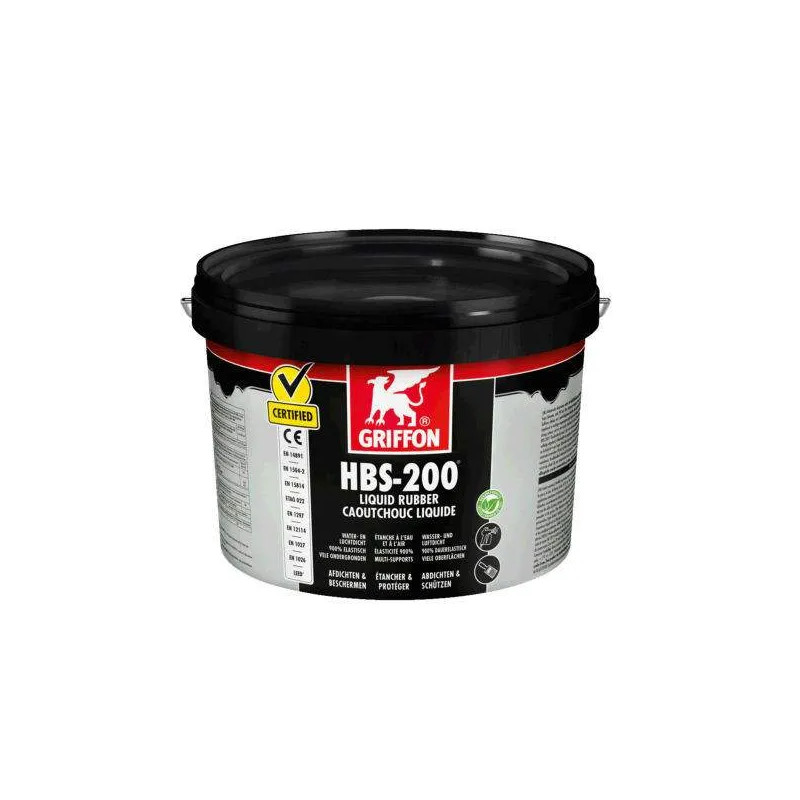 Caoutchouc liquide HBS 200, pot de 5L