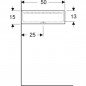 Lavello 85x50, scarico a destra