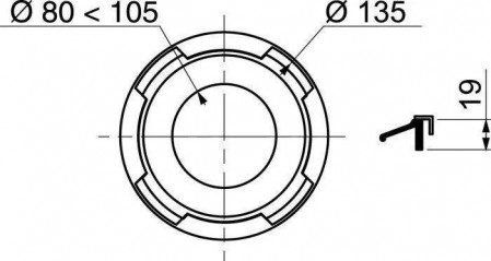 Wirquin toilet pipe ring and gasket