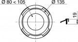 Bague et joint de pipe WC Wirquin