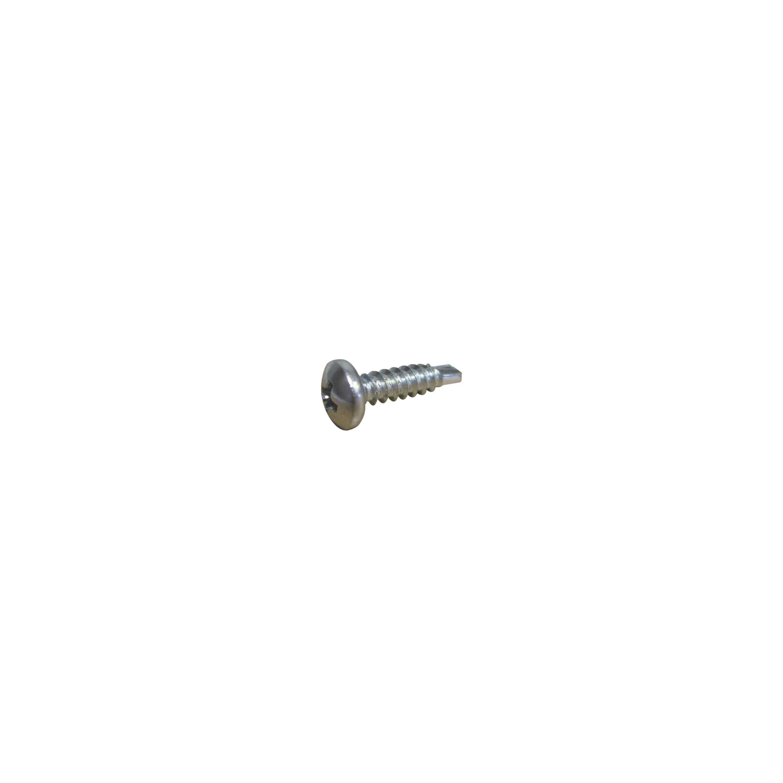 Self-drilling screw with domed head, zinc plated steel 4.2x38mm, 20 pieces.