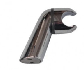 High wall shower support ABS chrome.