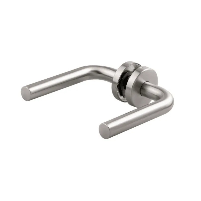 LC1 handle set on rose, stainless steel cane spout