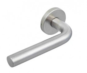 LC1 handle set on rose, stainless steel cane spout