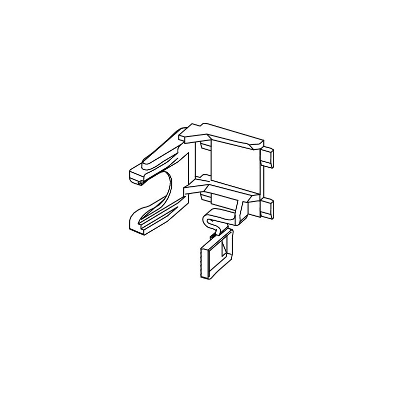 Soporte de válvula de flotador para tanque Uni, 17 mm, 3/8", hasta 2019