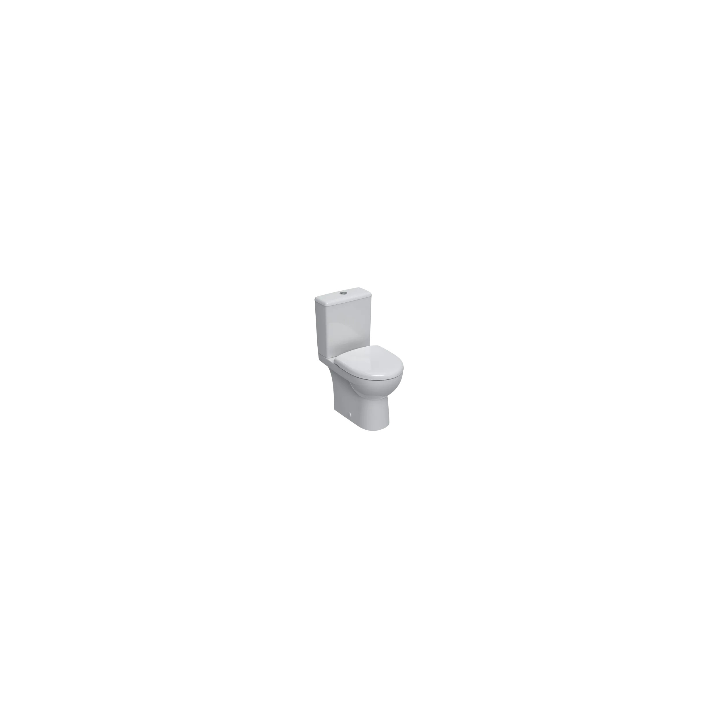 PRIMA compact multi WC pack, 61cm, with horizontal outlet