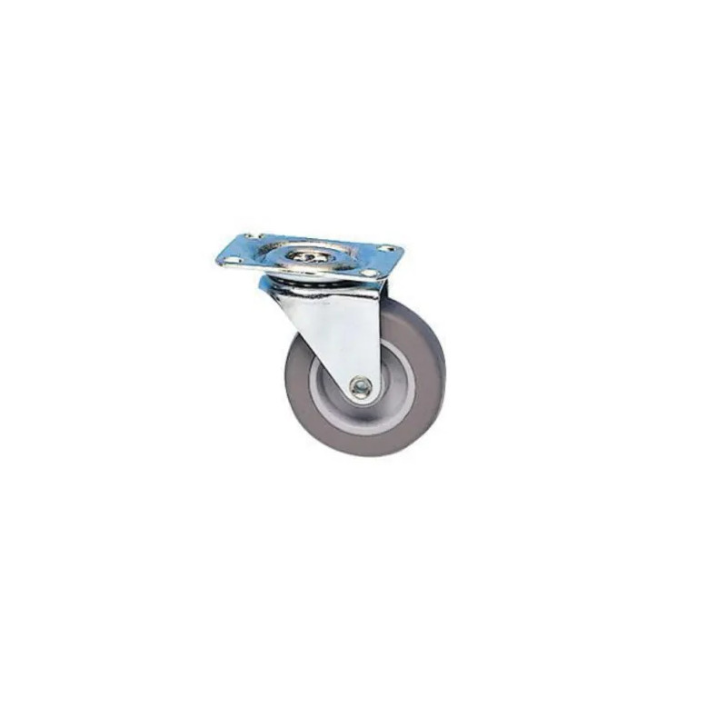 Castor MINIROL D. 32 mm with swivel plate, height 42 mm