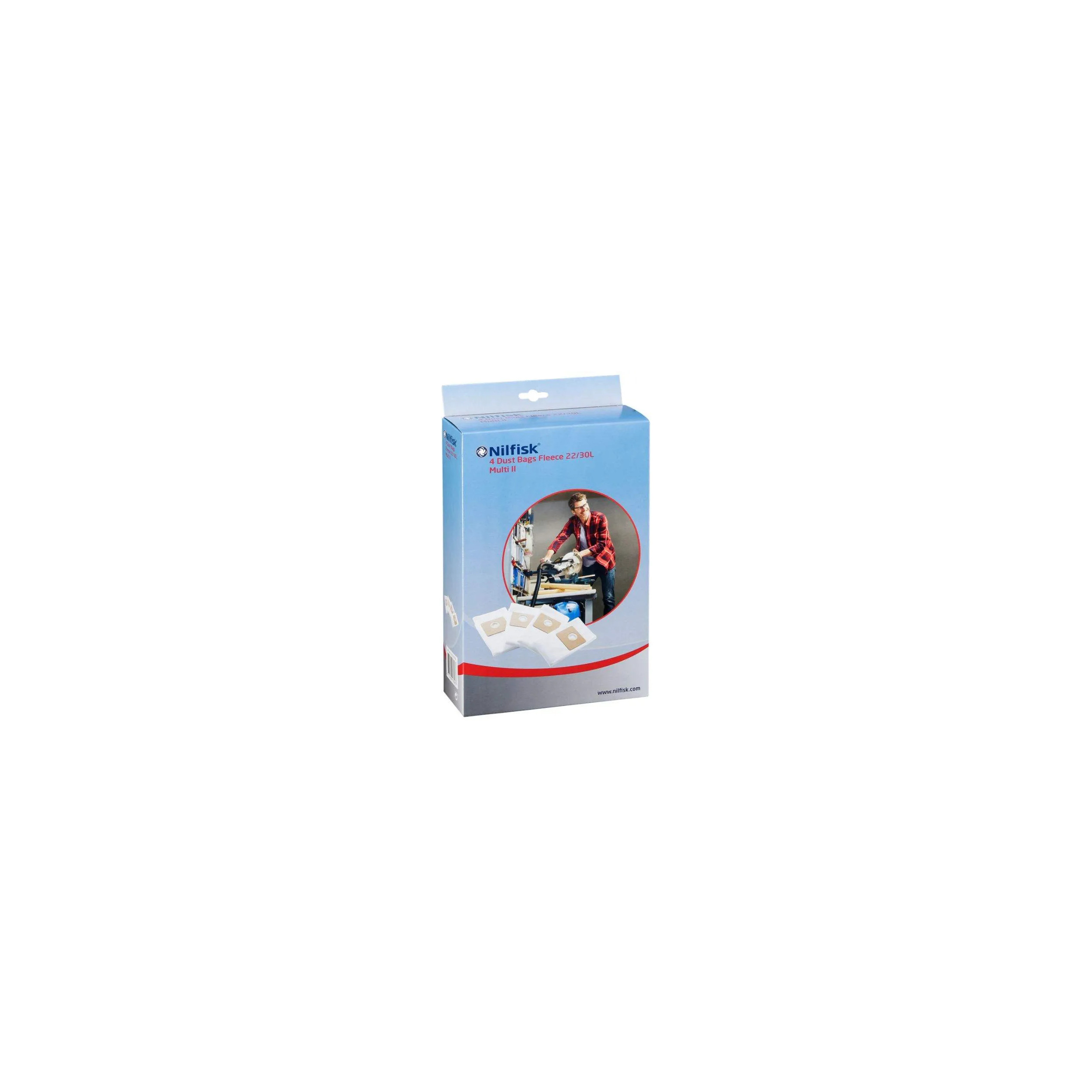 Scatola di 4 sacchetti per aspirapolvere NILFISK SELECT e POWER