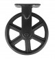 MINE'NOIR D.150 cart castor with swivel plate, height 195 mm