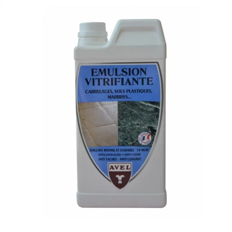 Clear plastic/tile vitrifying emulsion 1L - Avel