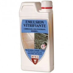 Emulsion vitrifiante plastiques carrelage incolore 1L Avel