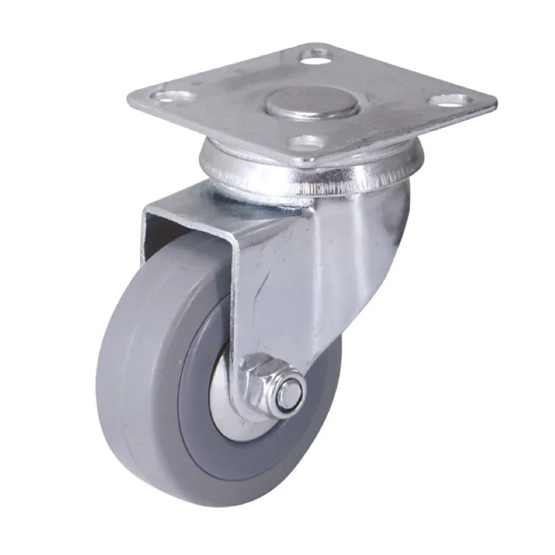 UNIROLL castor D.50 mm, swivel plate 50x50 mm, height 72 mm