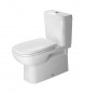 Asiento de inodoro DURAVIT D Code, blanco.