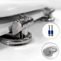 Sedile WC DURAVIT, modello STARK 2.