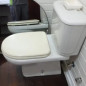 Toilet seat, JACOB DELAFON brand, Antares model.