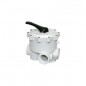 6-way valve SM-10/3 for LACRON filter, 1"1/2 threaded ports.