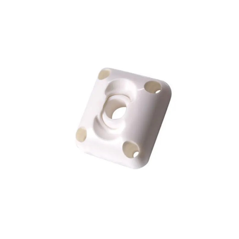 Ball and socket joint for roller shutter with crank, for rod diameter 12, white plastic