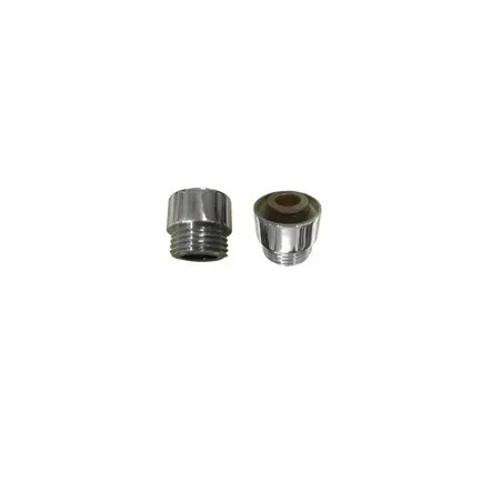 Chrome-plated reduction male 15x21 and female 22x150, inner diameter 18 JD