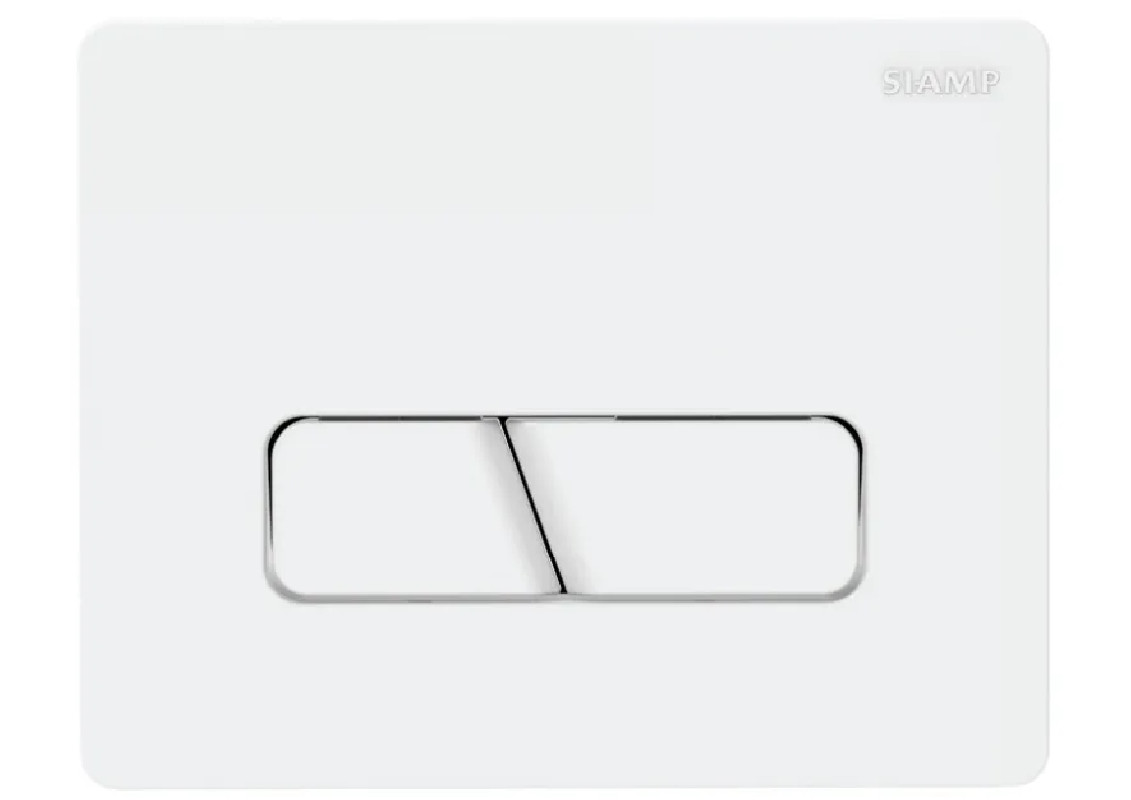 INGENIO SIAMP CUT control plate, white