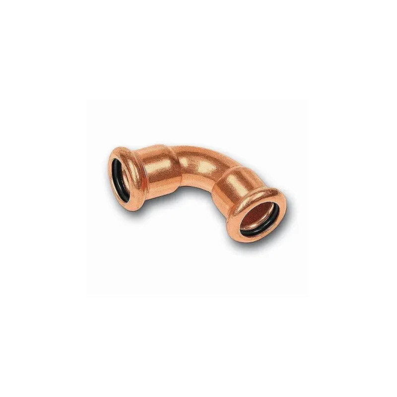 Copper elbow 90 degree crimp, diameter 18