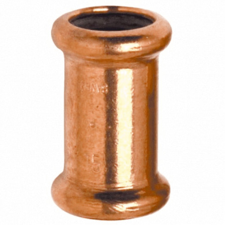 Crimp copper sleeve, diameter 12 mm