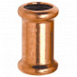 Crimp copper sleeve, diameter 14 mm