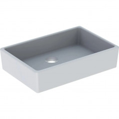 13cm straight-edged band sink, 600x500mm