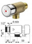 Grifo TEMPOSTOP para lavabo Acero inoxidable, con pomo, macho 15x21