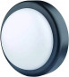 14W round LED window, 4000K, 1000 LM, size 200X200X100, color black