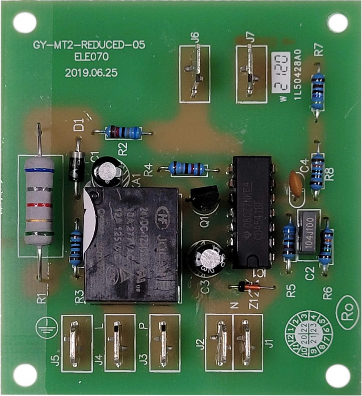 Elektronische Karte, ohne Druckschalter, für SD110